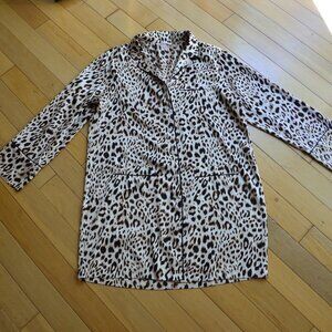 Victoria's Secret Leopard Sleepwear PJ Dress Size M